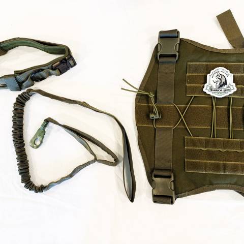 Tactical Training Kit – Harness + Collar + Leash