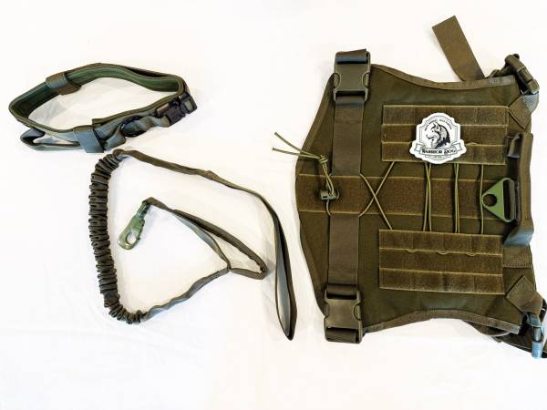 Tactical Training Kit – Harness + Collar + Leash