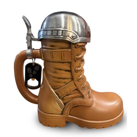 Combat Boot Stein